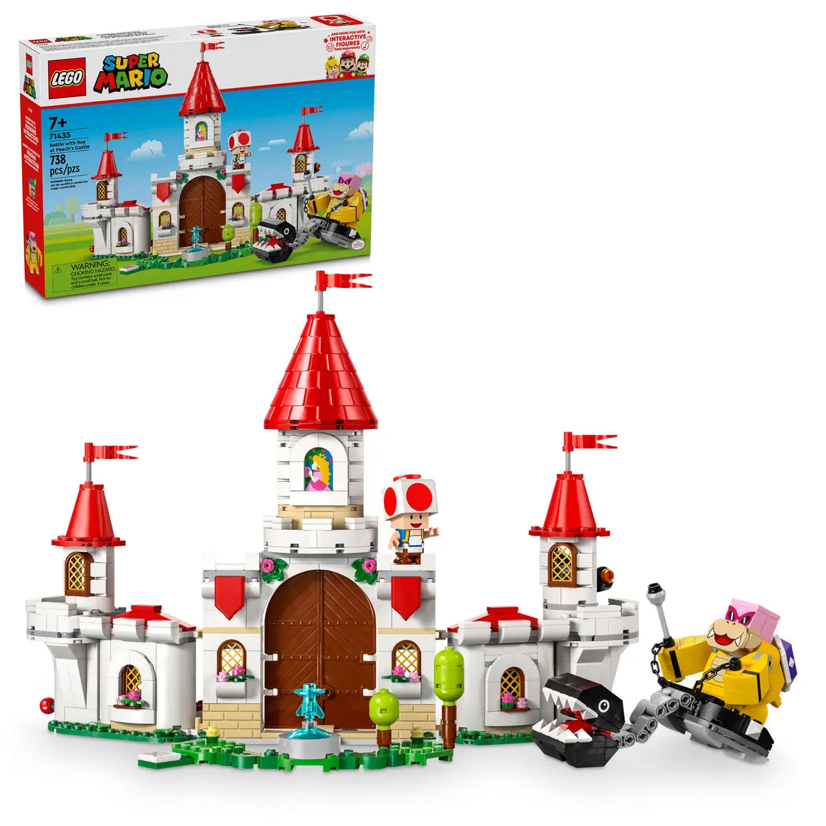 Lego 71435 Super Mario Battle with Roy at Peach's Castle