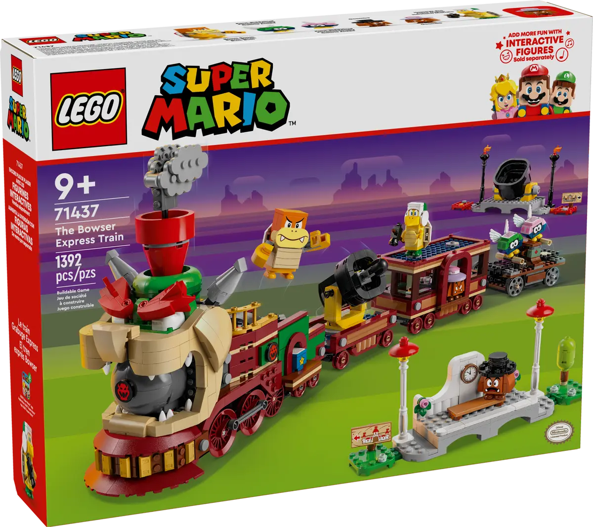 Lego 71437 Super Mario The Bowser Express Train