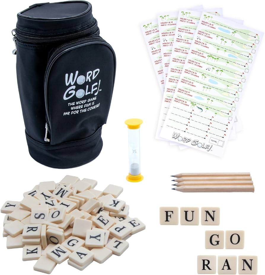 Word Golf Game in Bag