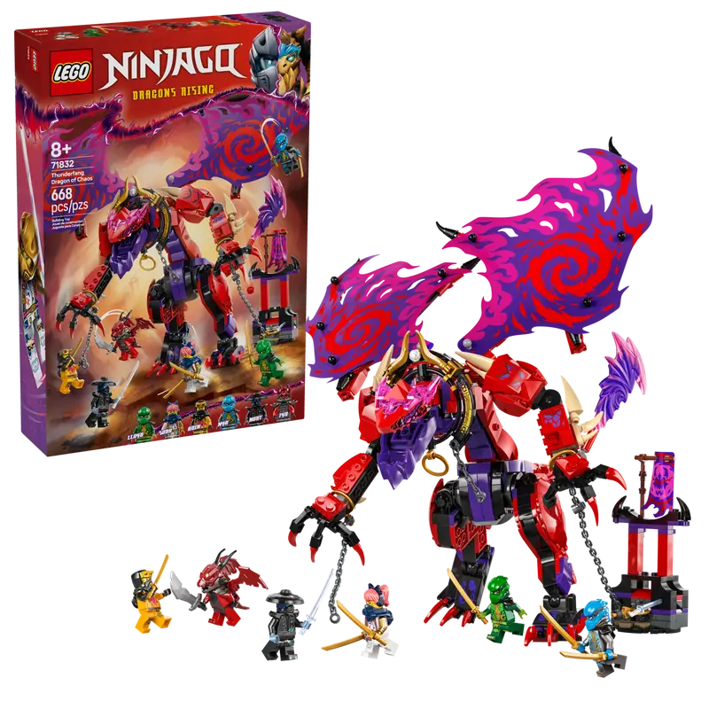 Lego 71832 Ninjago Thunderfang Dragon Of Chaos