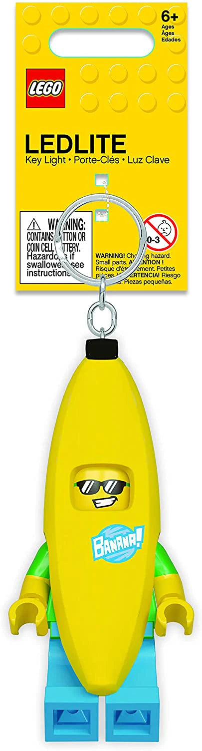 Lego Banana Guy LED Key Ring