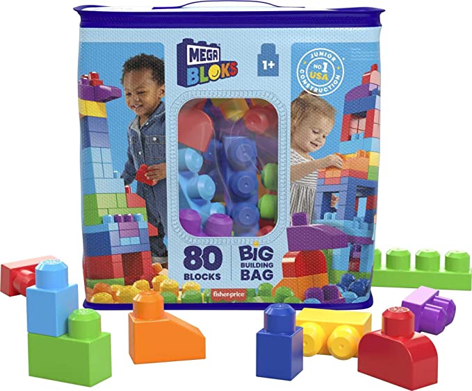 Mega Bloks First Builders 80Pce In Bag