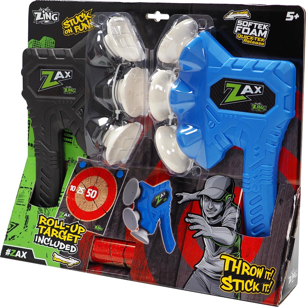 Zing Sportz Zax Dual Pack Foam Throwing Axe