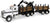 Big Farm 1/16 Peterbilt 367 Log Truck with Pup Trailer and Logs