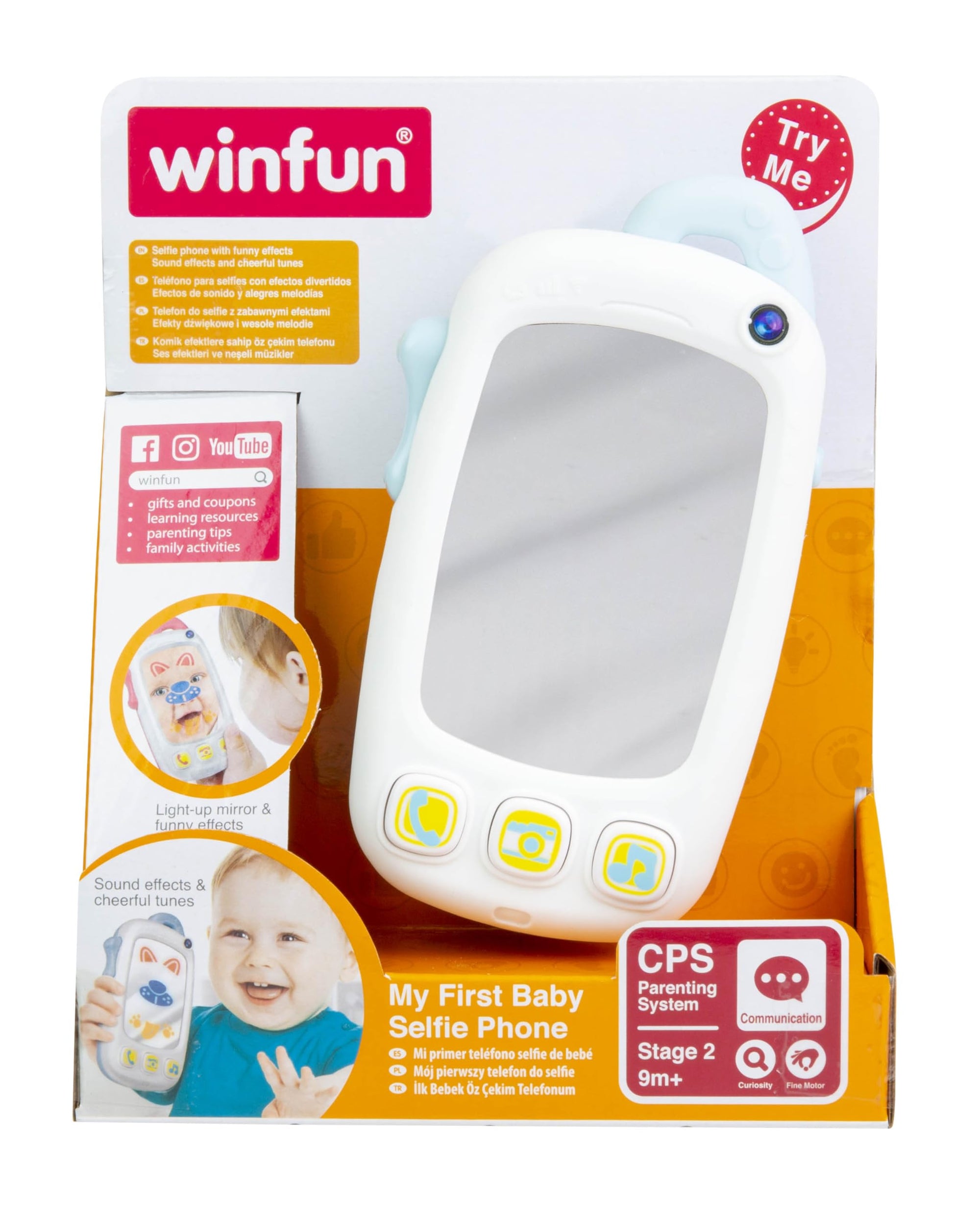 Winfun My First Baby Selfie Phone Batteries Included