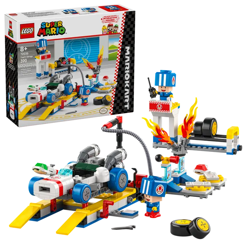 Lego 72035 Super Mario Kart - Toad's Garage