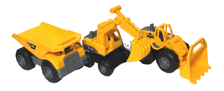 Sand Pit Trucks Construction Vehicles Assorted