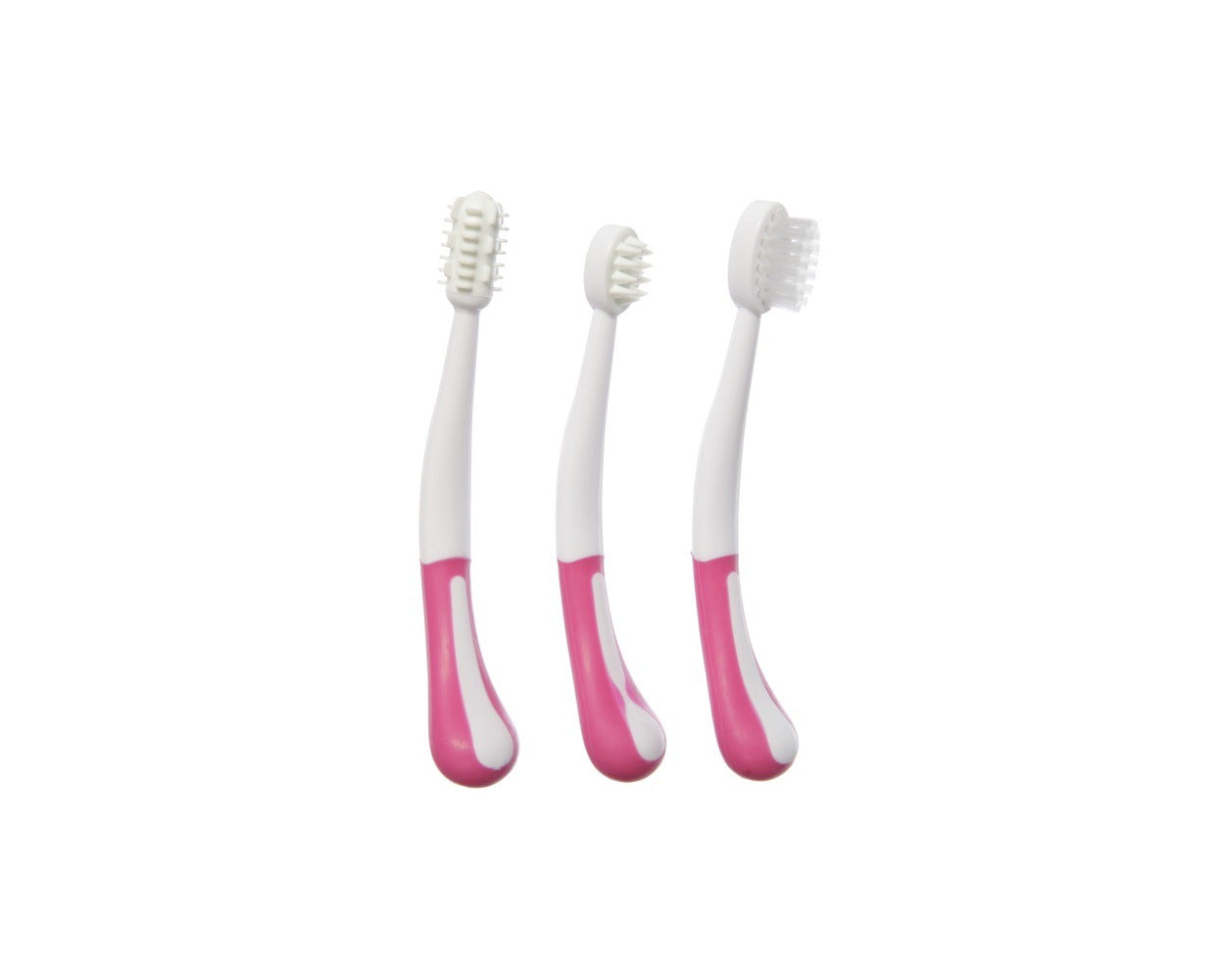 Dream Baby Toothbrush Set 3 Stage Pink