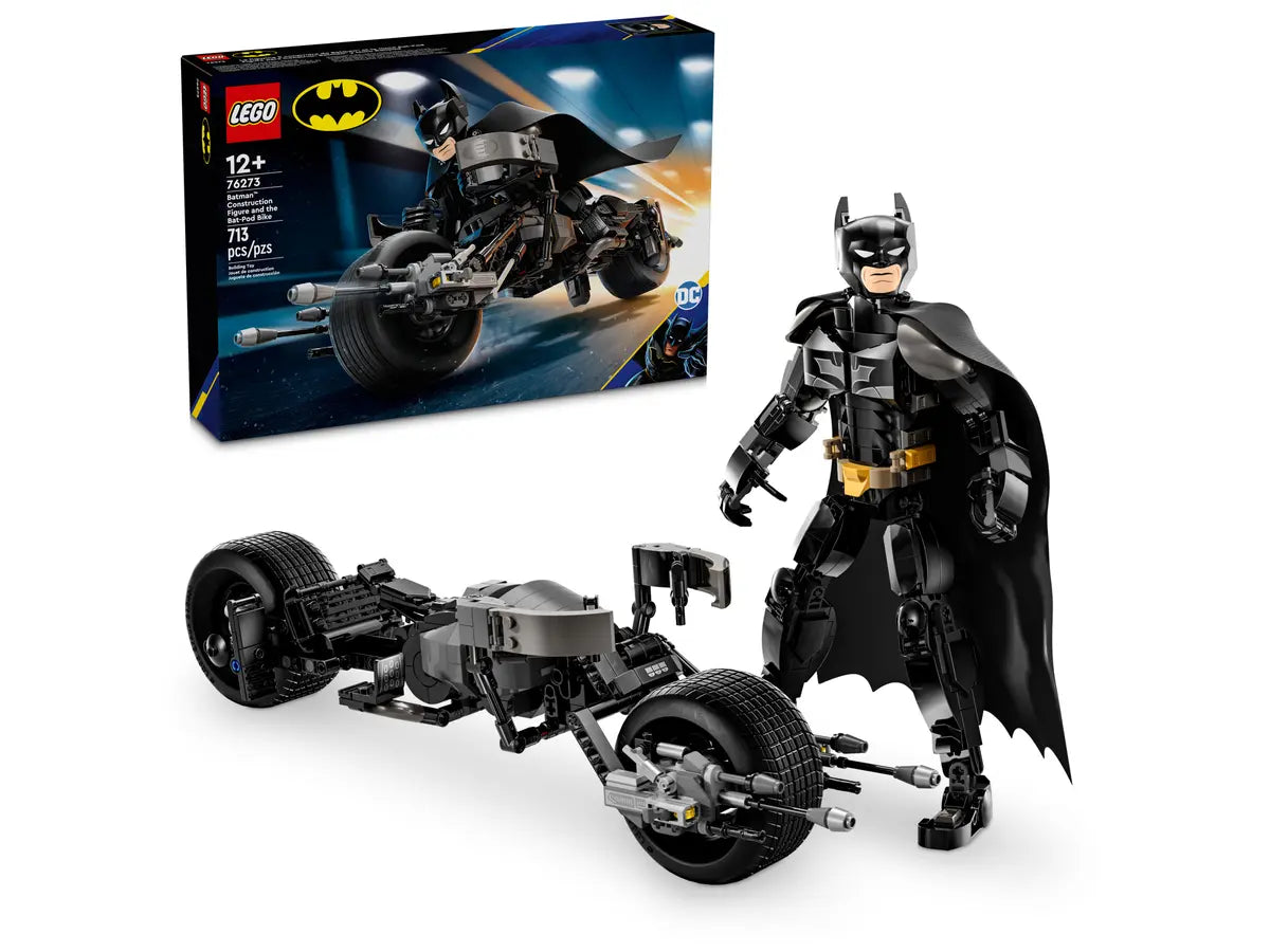 Lego 76273 Super Heroes Batman Construction Figure and The Bat Pod Bike