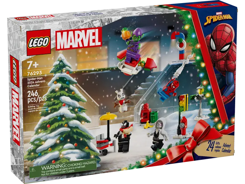 Lego 76293 Spiderman Advent Calendar 2024