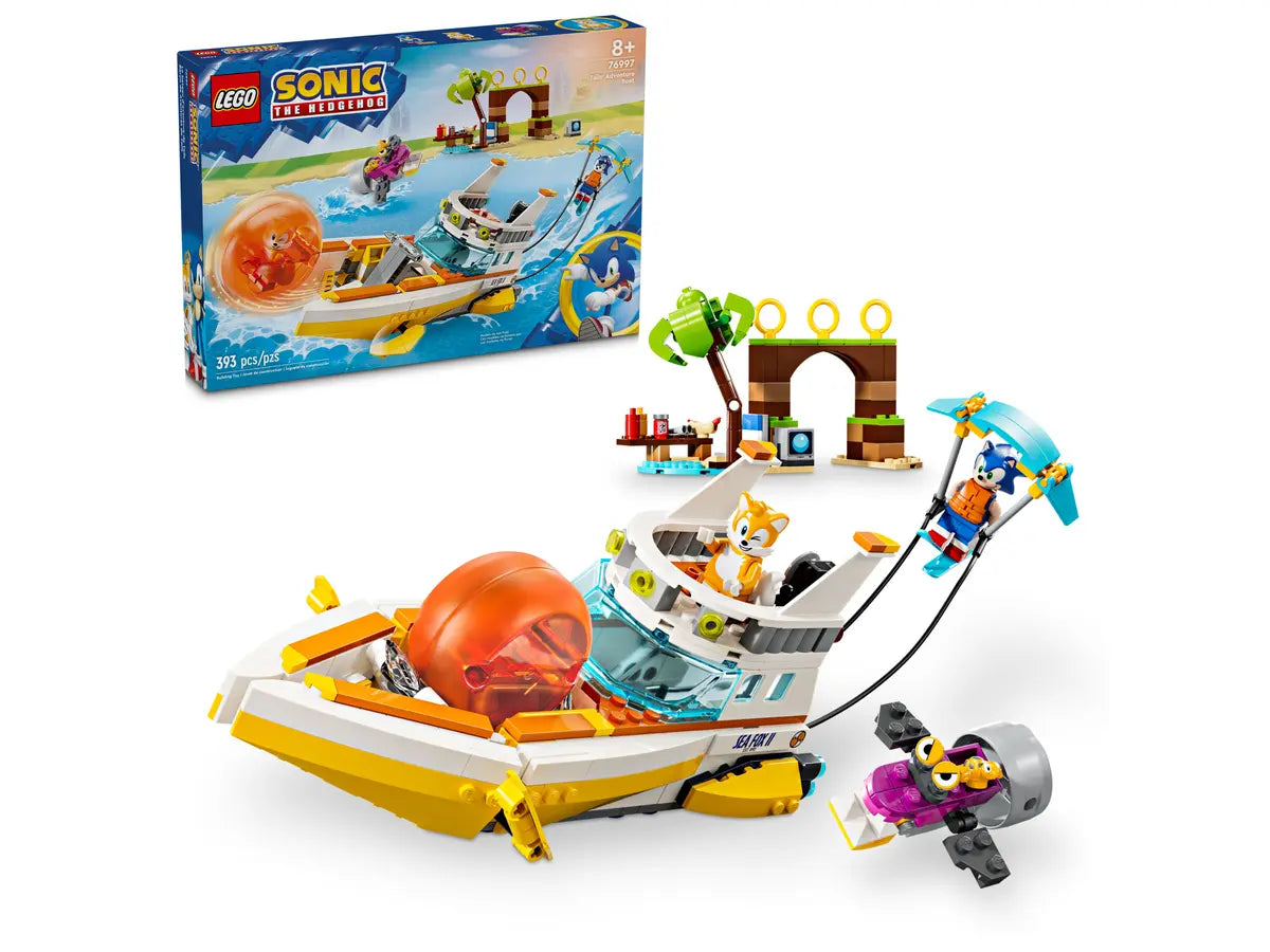 Lego 76997 Sonic Tail's Adventure Boat