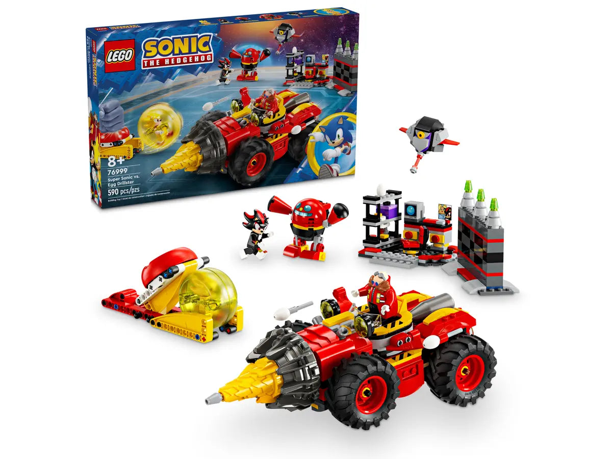 Lego 76999 Sonic Super Sonic vs Egg Drillster