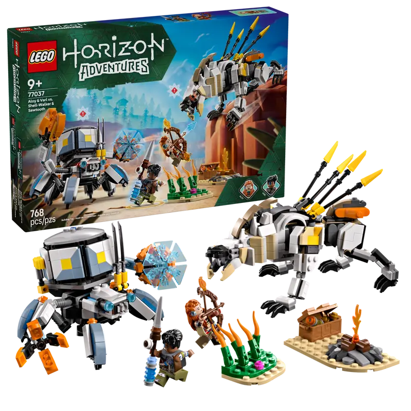 Lego 77037 Horizon Adventures Aloy & Varl vs. Shell-Walker & Sawtooth