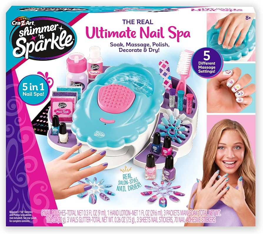 Cra-Z-ART Shimmer N Sparkle Ultimate Nail Spa