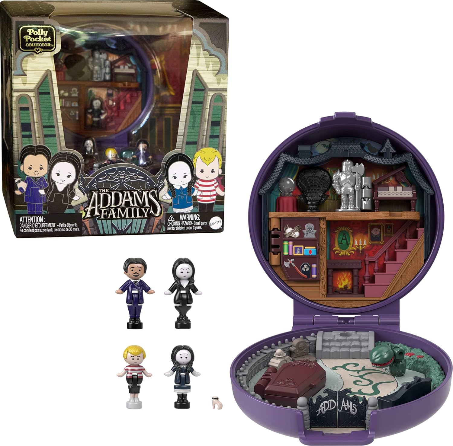 Polly Pocket Collector The Addams Family Compact