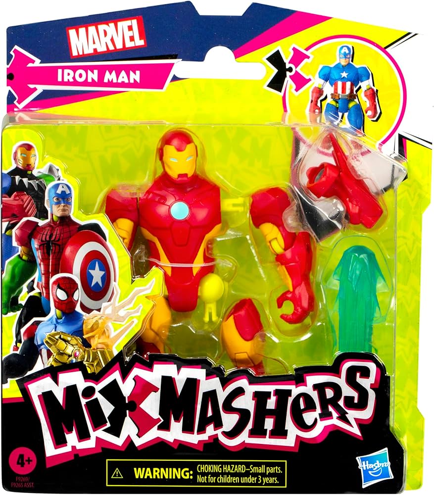 Marvel Avengers Mixmashers Basic Figure - Iron Man