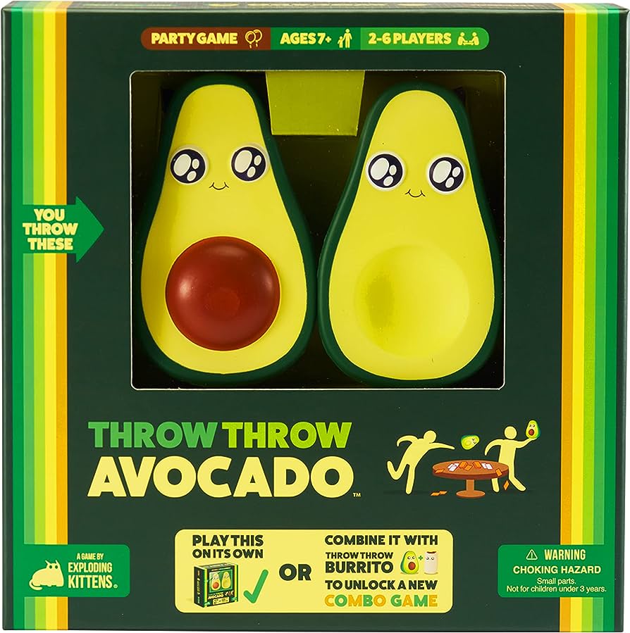 Throw Throw Avocado (By Exploding Kittens)
