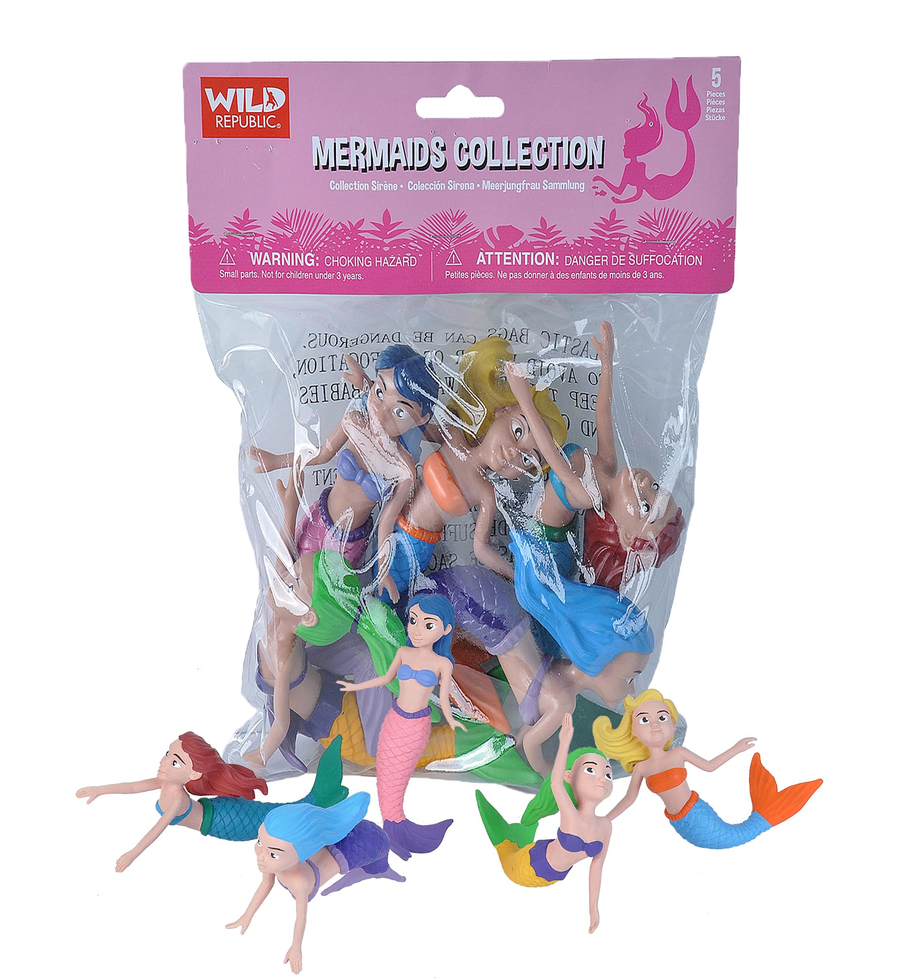 Poly Bag Mermaids 5pc