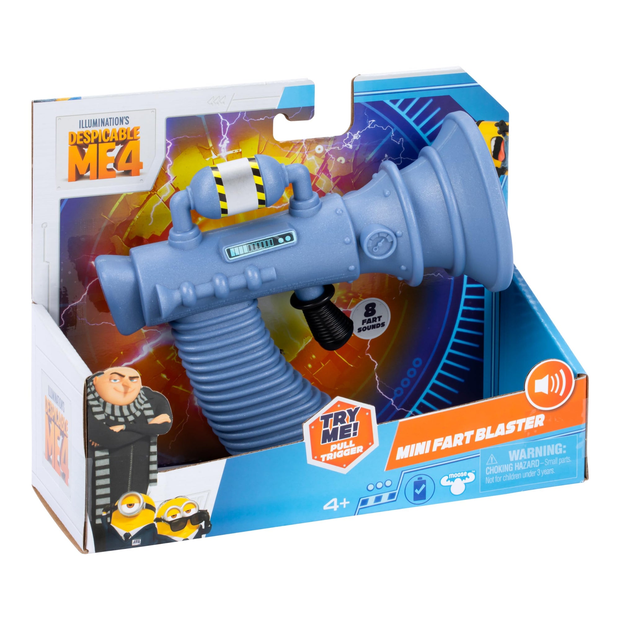 Despicable Me 4 Minions SFX Mini Fart Blaster