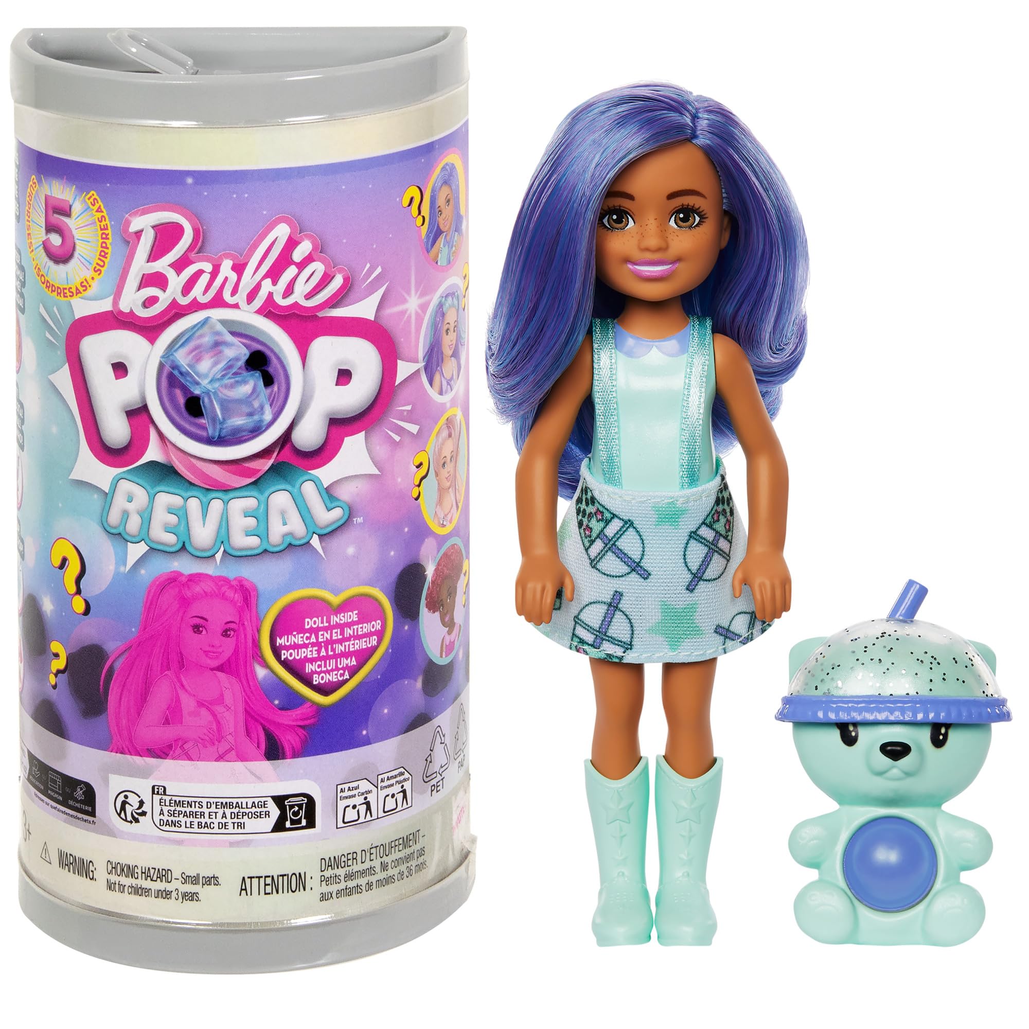 Barbie Chelsea Pop Reveal Bubble Tea Series 5