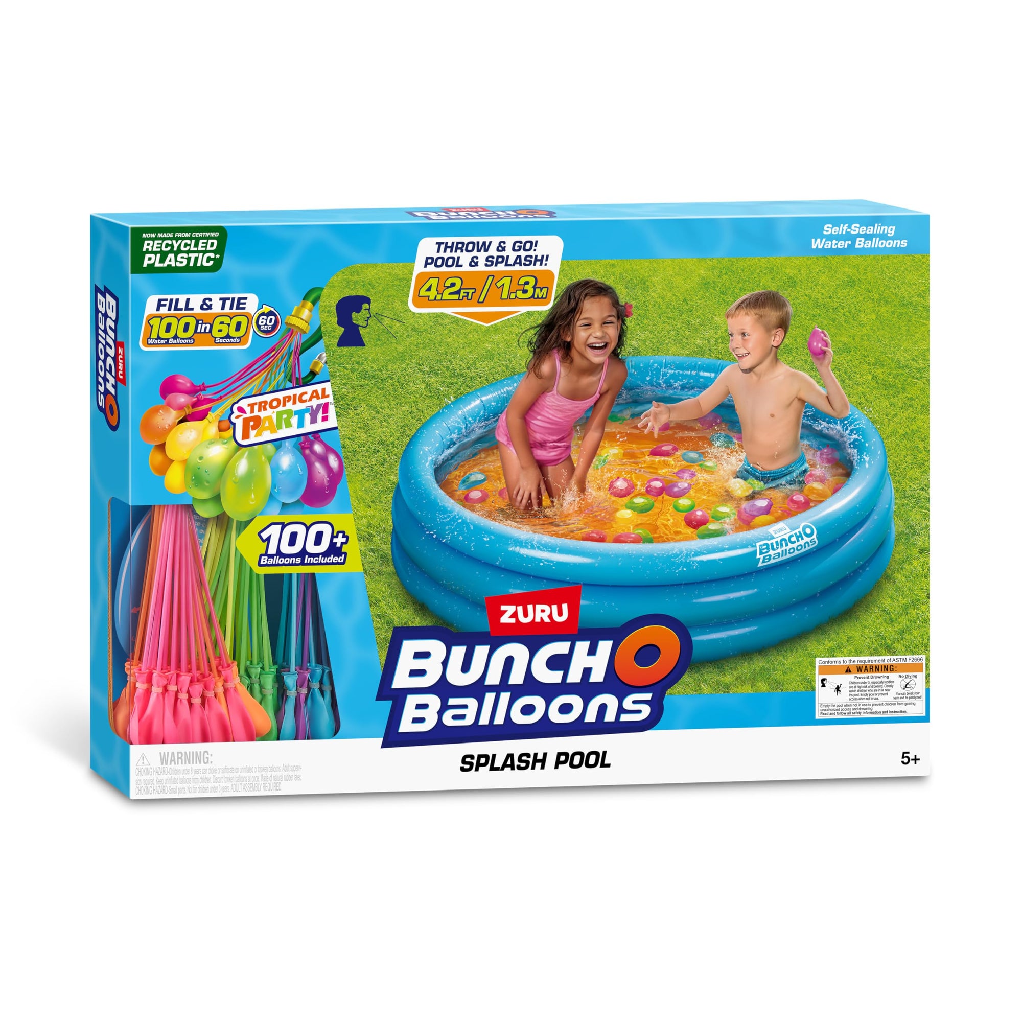 Zuru Bunch O Balloons Splash Pool with 100 Balloons