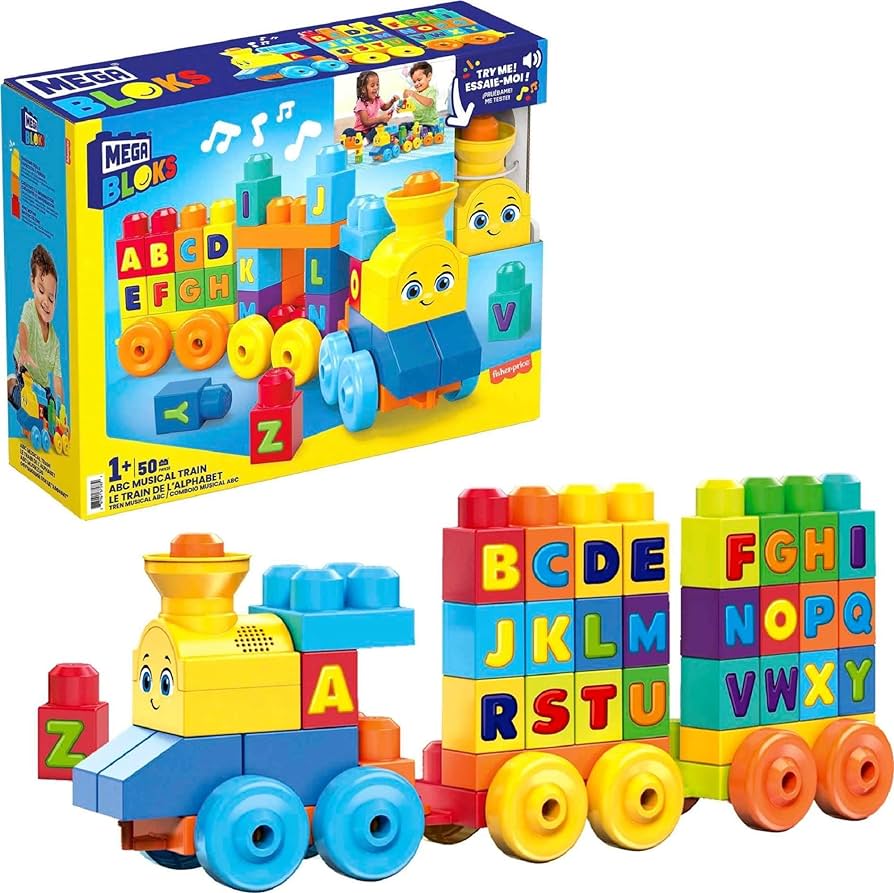 Mega Bloks Abc Musical Train