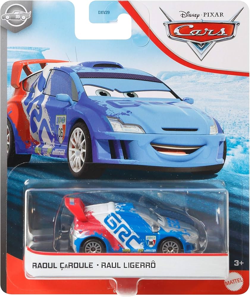 Disney Cars Die Cast Characters Raoul Caroule