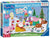 RB05534-0 Peppa Pig Christmas Shaped Giant Floor Puzzle 32pc