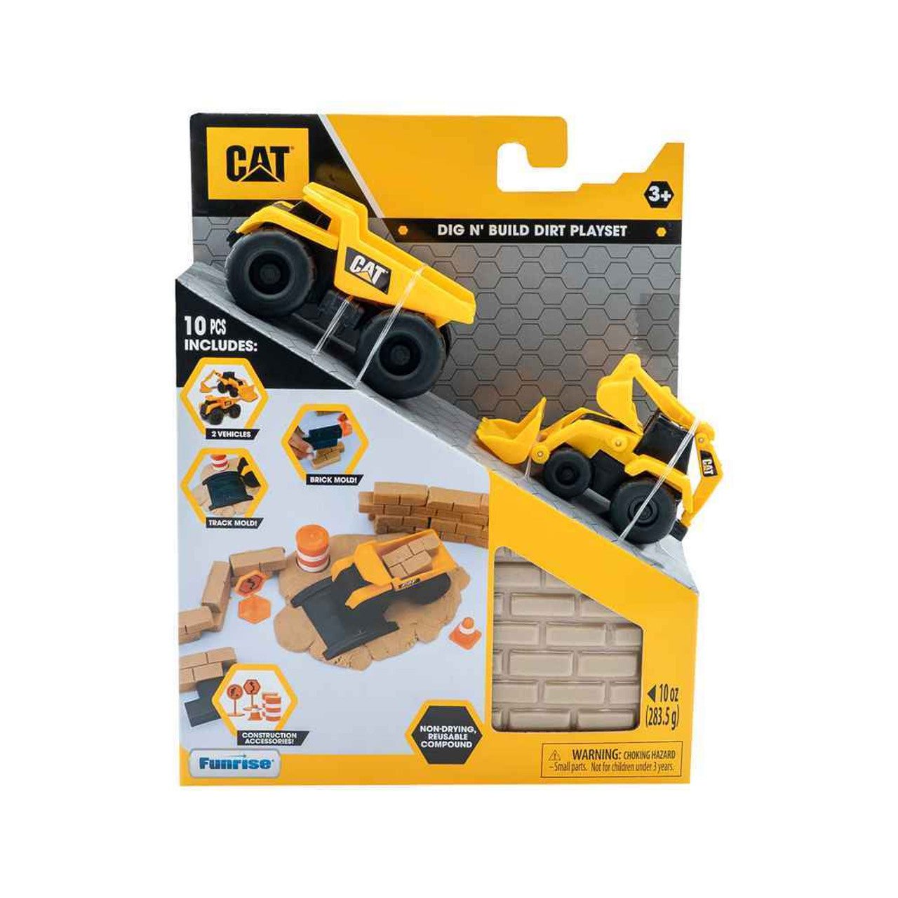 CAT Dig N' Build Dirt Playset Assorted Styles