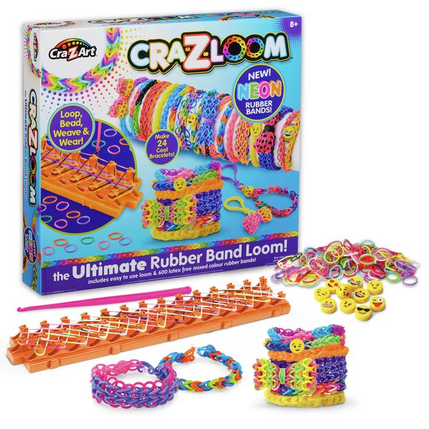 CRA-Z-ART Cra-Z-Loom The Ultimate Rubber Band Loom Asstd