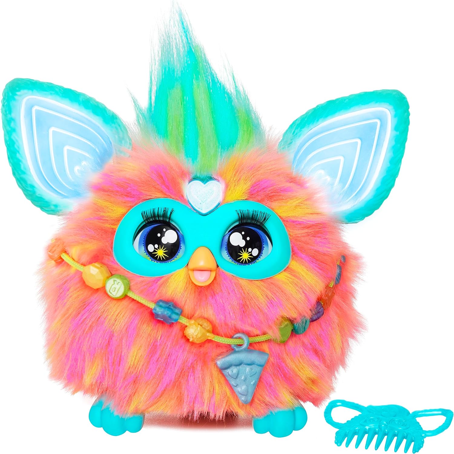 Furby Interactive Toy CORAL (req 4 x AA batteries)