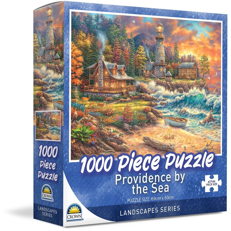 Crown Landscape Series Providence by the Sea 1000pc Puzzle