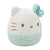 Squishmallows 8inch Hello Kitty 50th Bows Plush Green