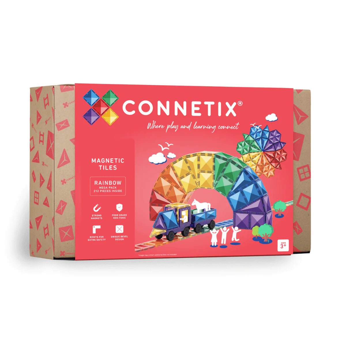 Connetix Rainbow Mega Pack 212pc