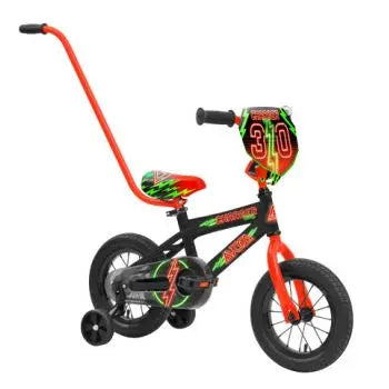 Bike 12inch/30cm Avoca Neon Charger with Parent Handle