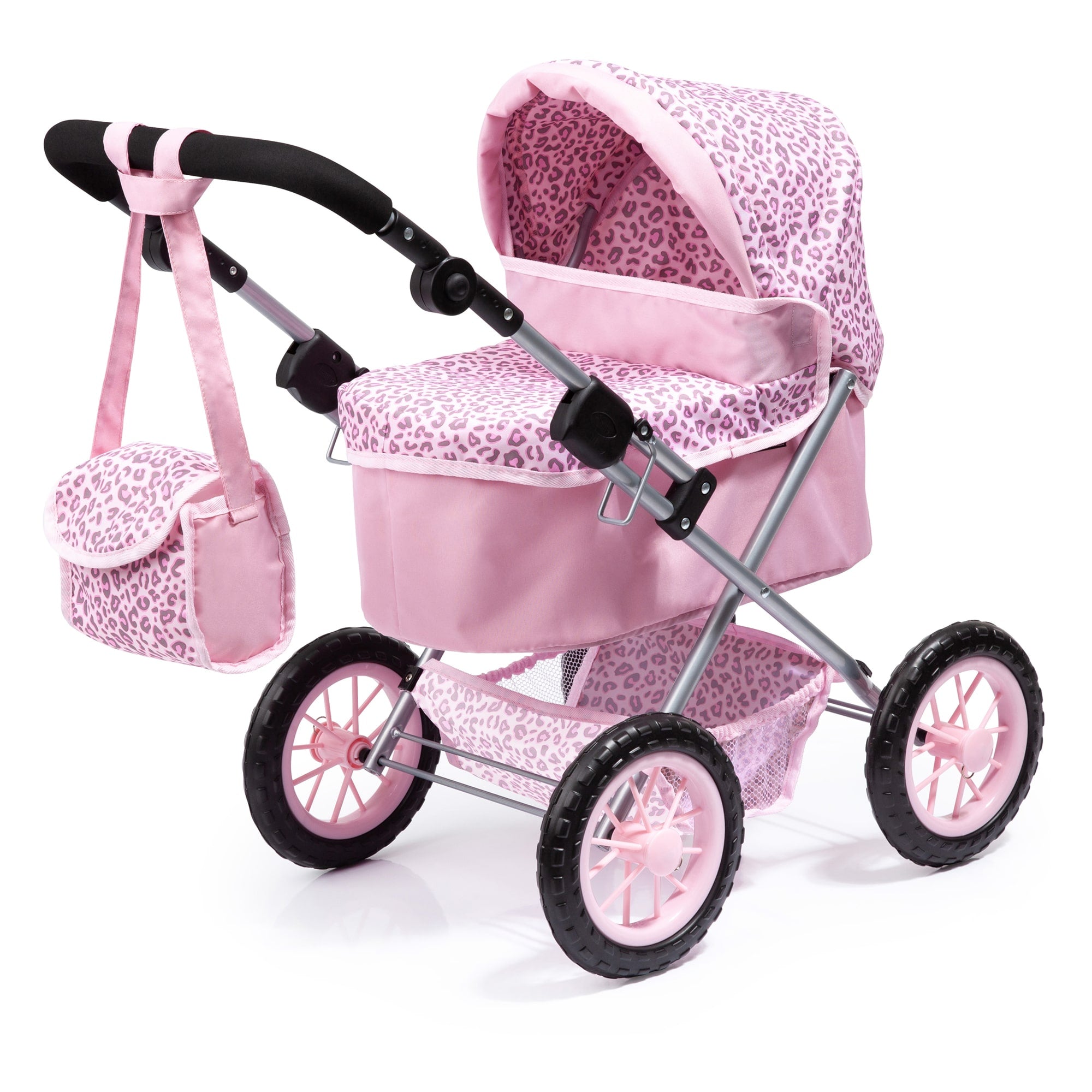 Bayer Trendy Dolls Pram Leopard Print