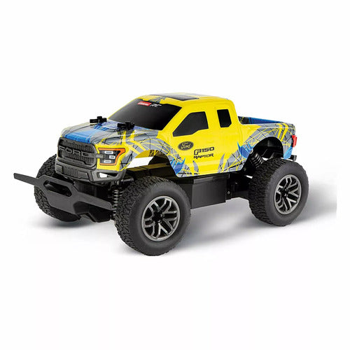 Carrera 1/18 Ford F-150 Yellow Raptor R/C all batteries included