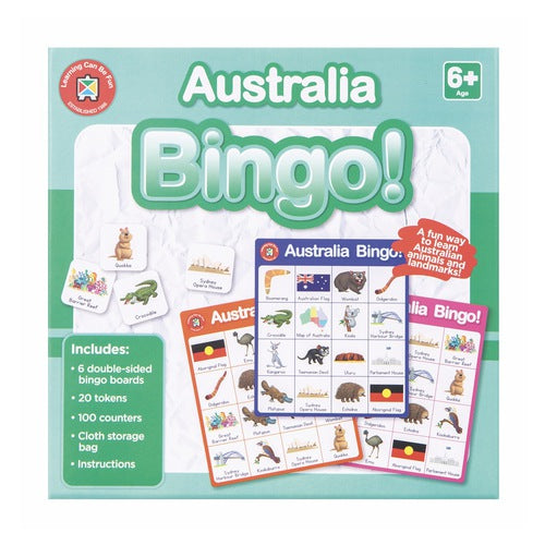 Australia Bingo Game