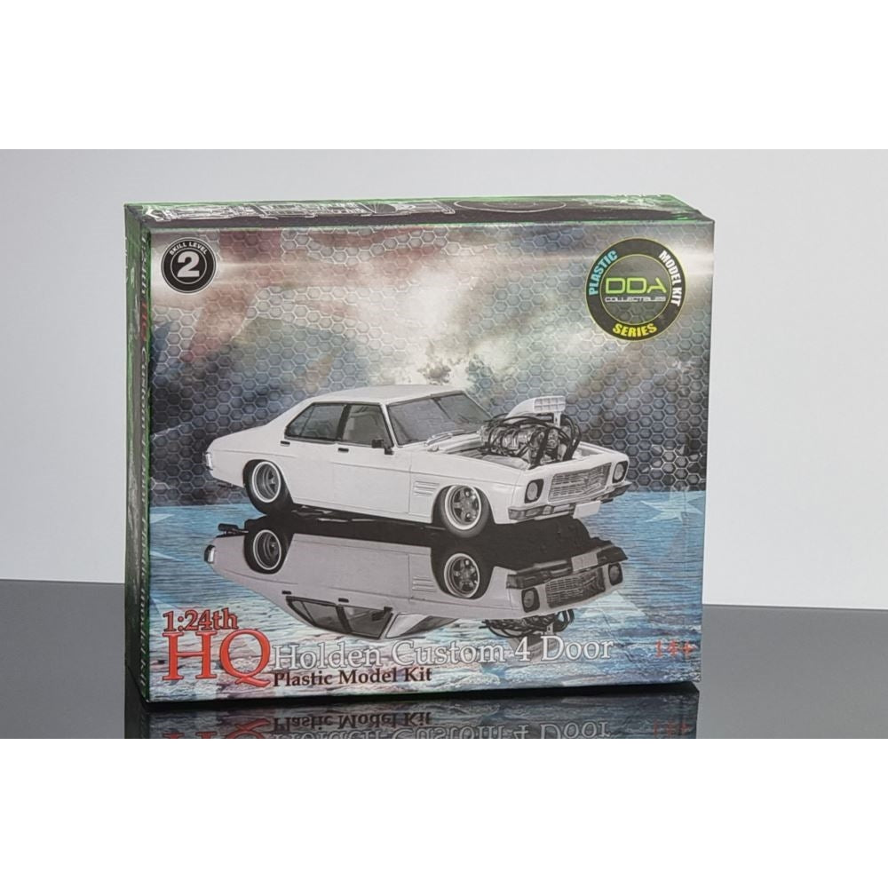 1/24 Custom Plastic Model Kit HQ Holden Slammed Blown 4 Door Plastic Model Kit