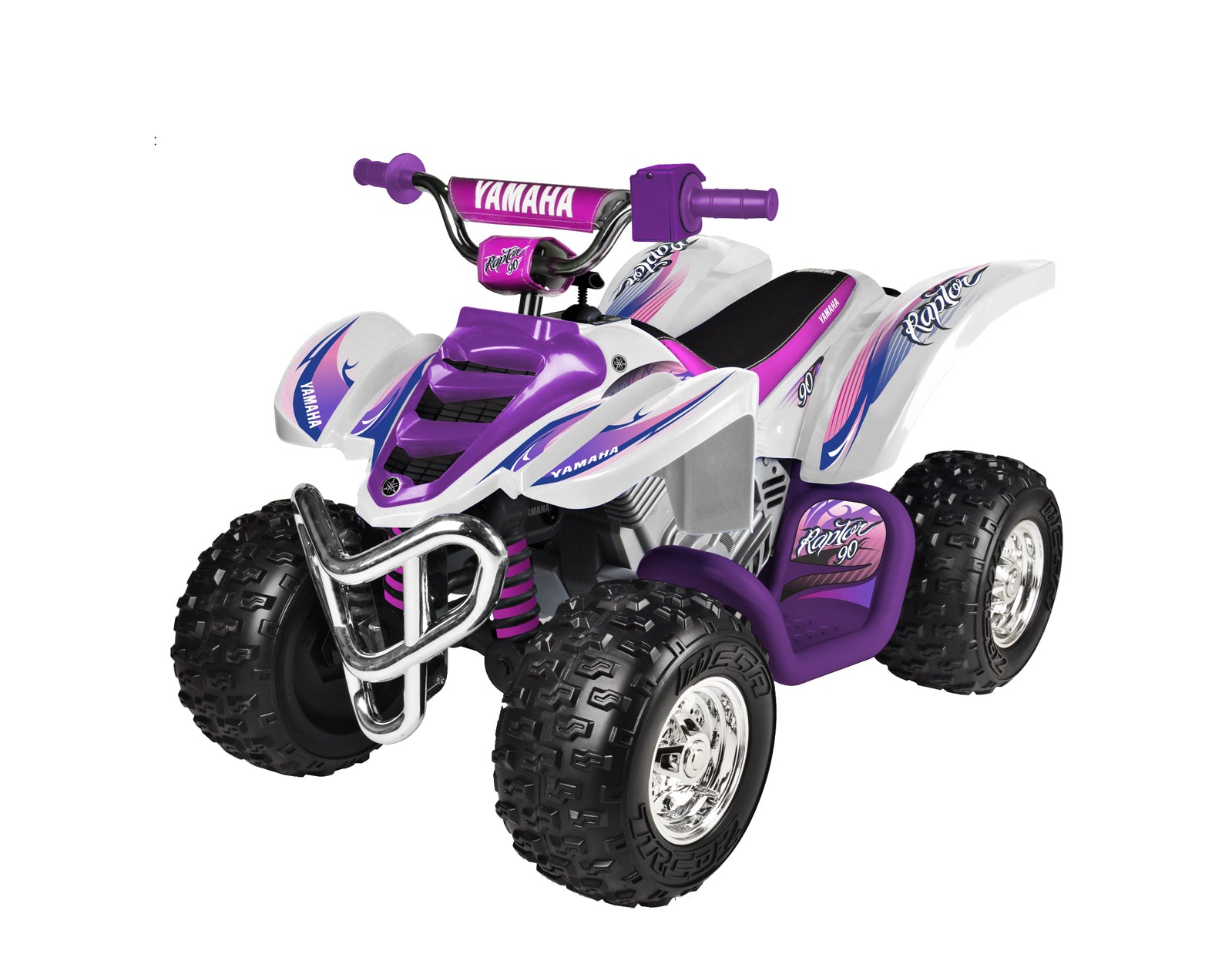 Yamaha 12v RAPTOR 90 ATV  Ride On PINK