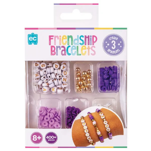 EC Friendship Bracelet Set PURPLE