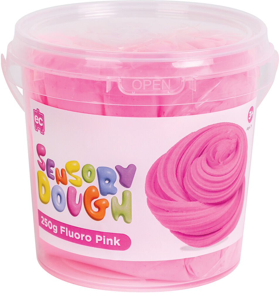 EC Sensory Dough Fluro Pink 250g