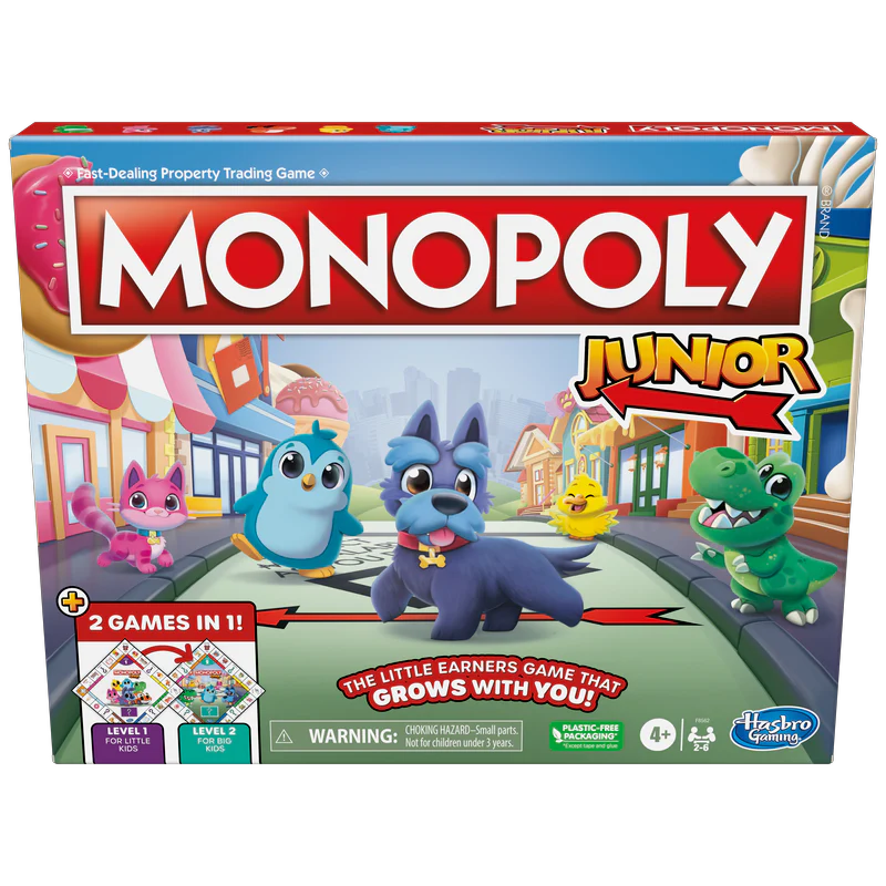 Monopoly Junior 2 in 1 Games