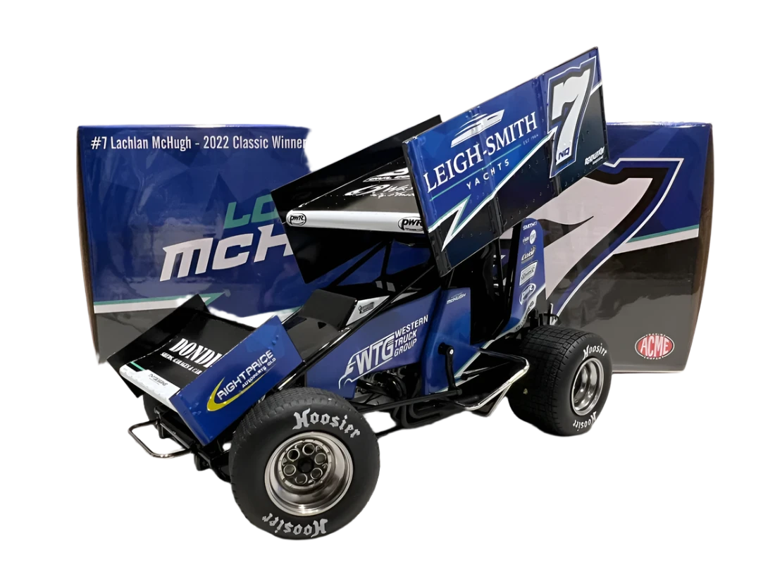 1/18 Sprint Car 2022 #7 Grand Annual Classic Winner - Lockie McHugh