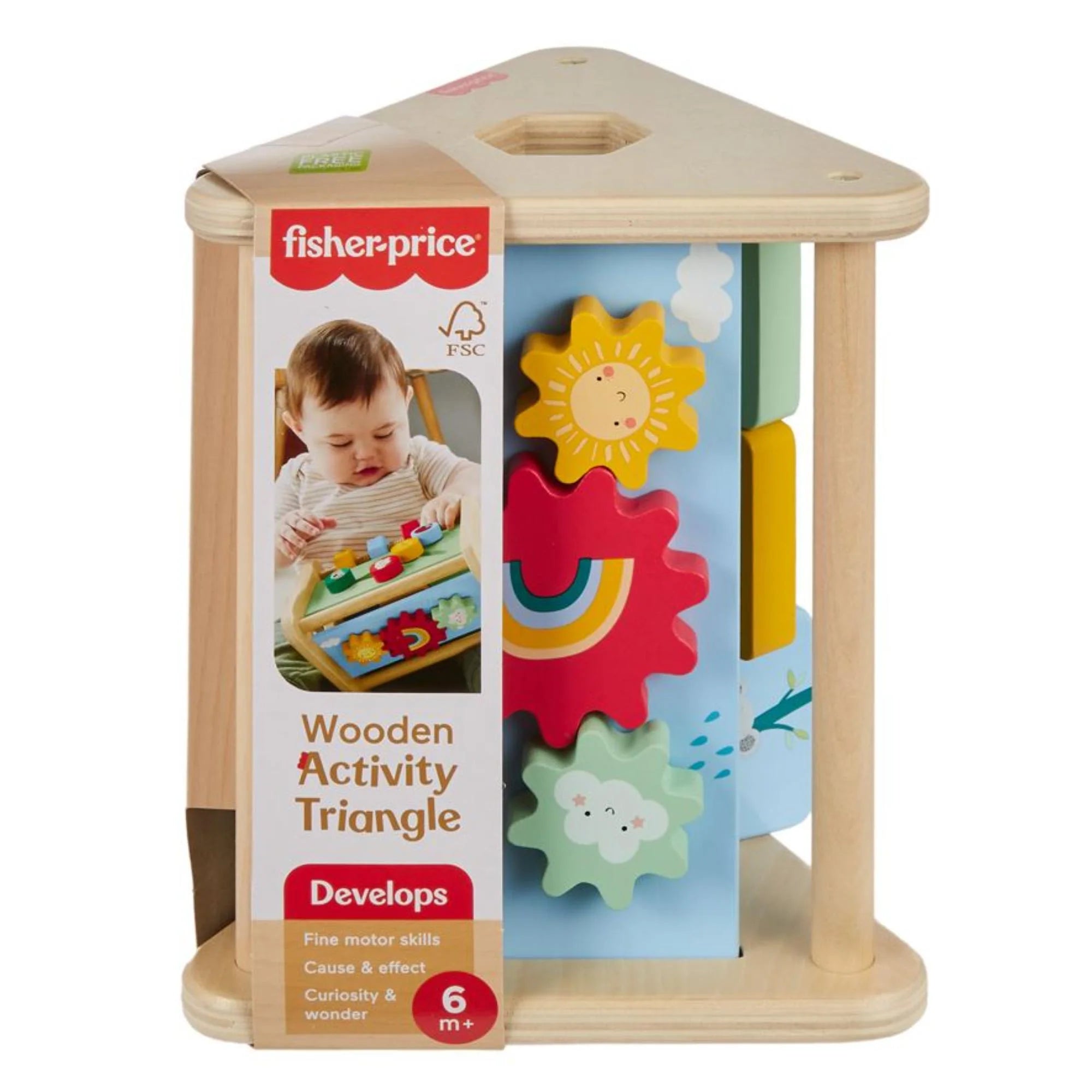 Fisher Price Wooden Activity Triangle