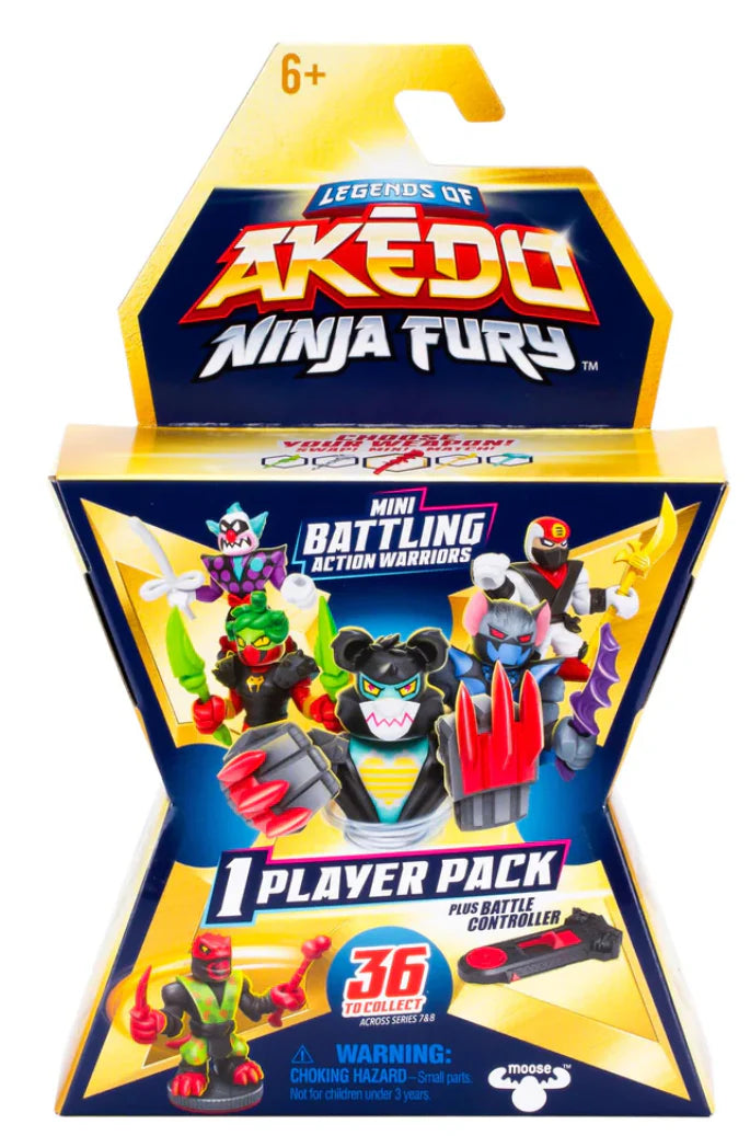 Akedo S7 Ninja Fury Single Pack