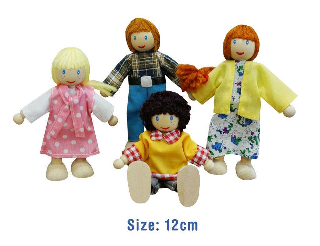 Fun Factory Doll Family 4Pce