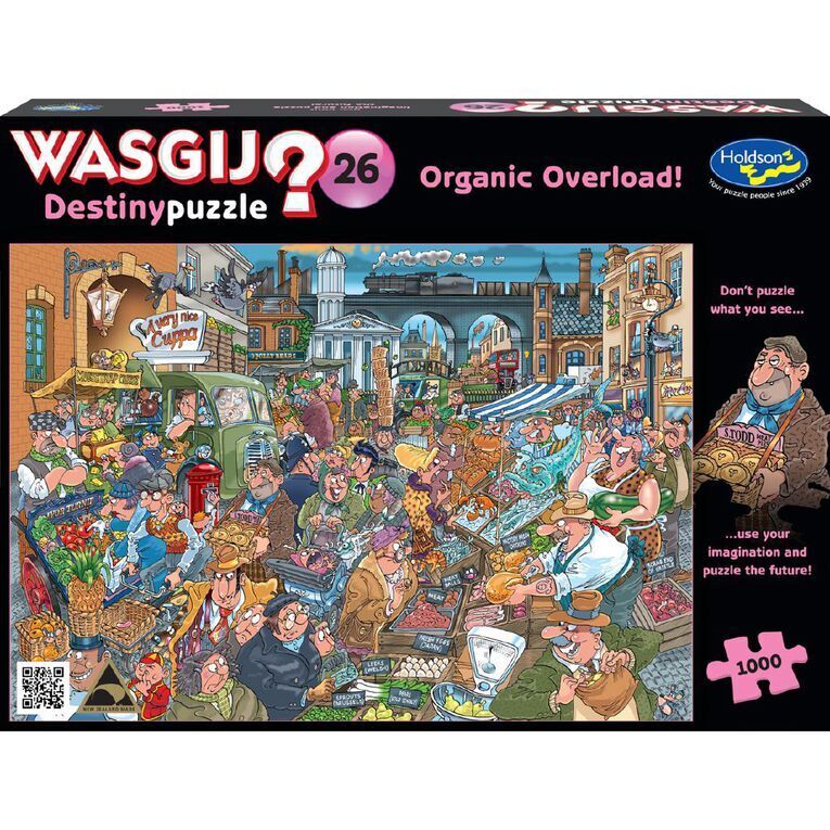 Wasgij Destiny 26 Organic Overload 1000pc Puzzle