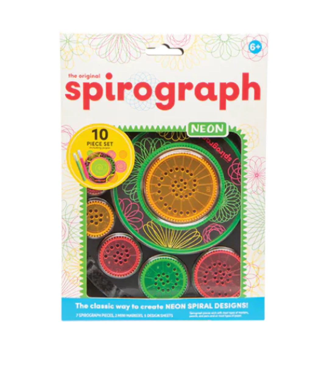 Spirograph Value Set - Neon