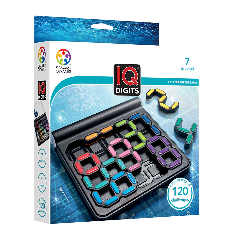 Smart Brain IQ DIGITS 1 Player Puzzle Game